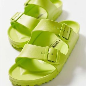 Birkenstocks Arizona Eva Sandal in Green